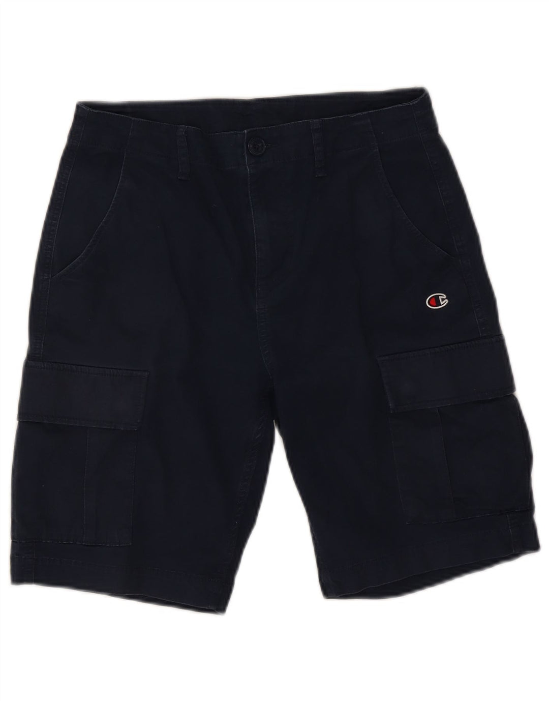 Pantaloni scurți cargo pentru bărbați CHAMPION Mici W28 Bumbac bleumarin
