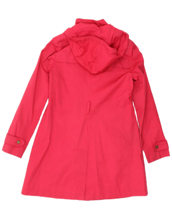 Trench pentru femei Tommy Hilfiger UK 10 mic, roz, bumbac