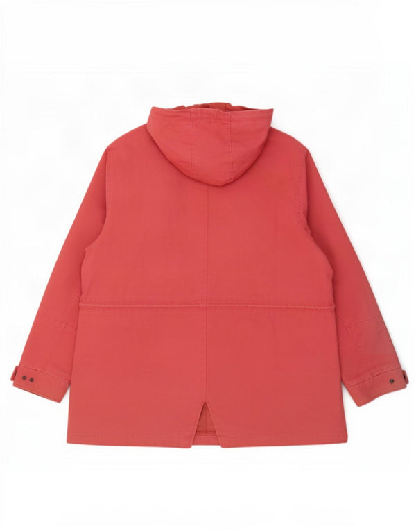 Jachetă parka cu glugă pentru femei Cotton Traders UK 24 4XL roz
