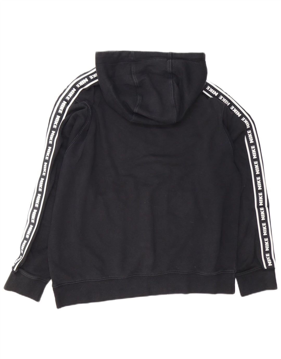 Pulover NIKE pentru bărbați, cu glugă grafic, mare, negru, bumbac