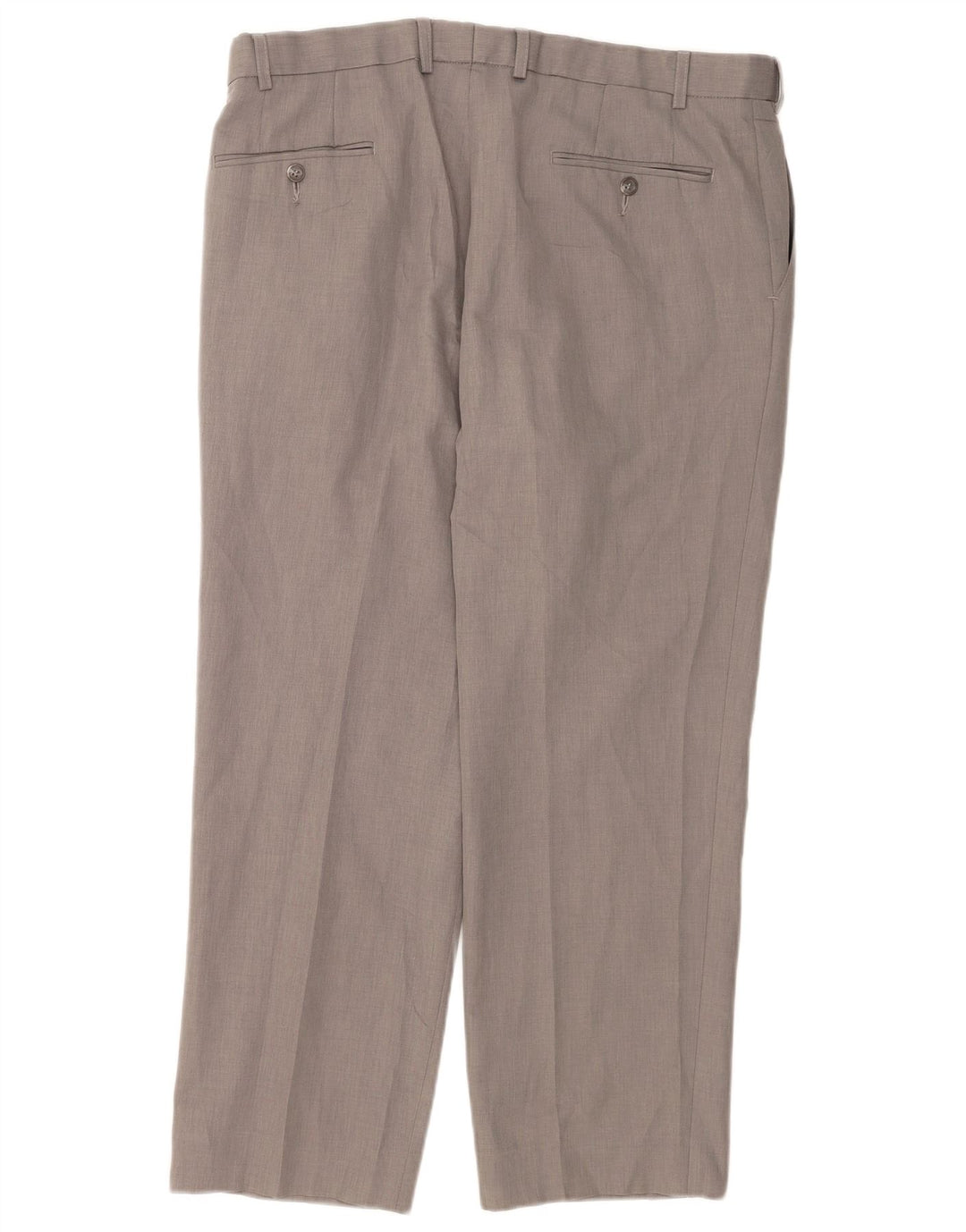 Pantaloni chino drepți pentru bărbați Marks & Spencer L38 L28 poliester gri