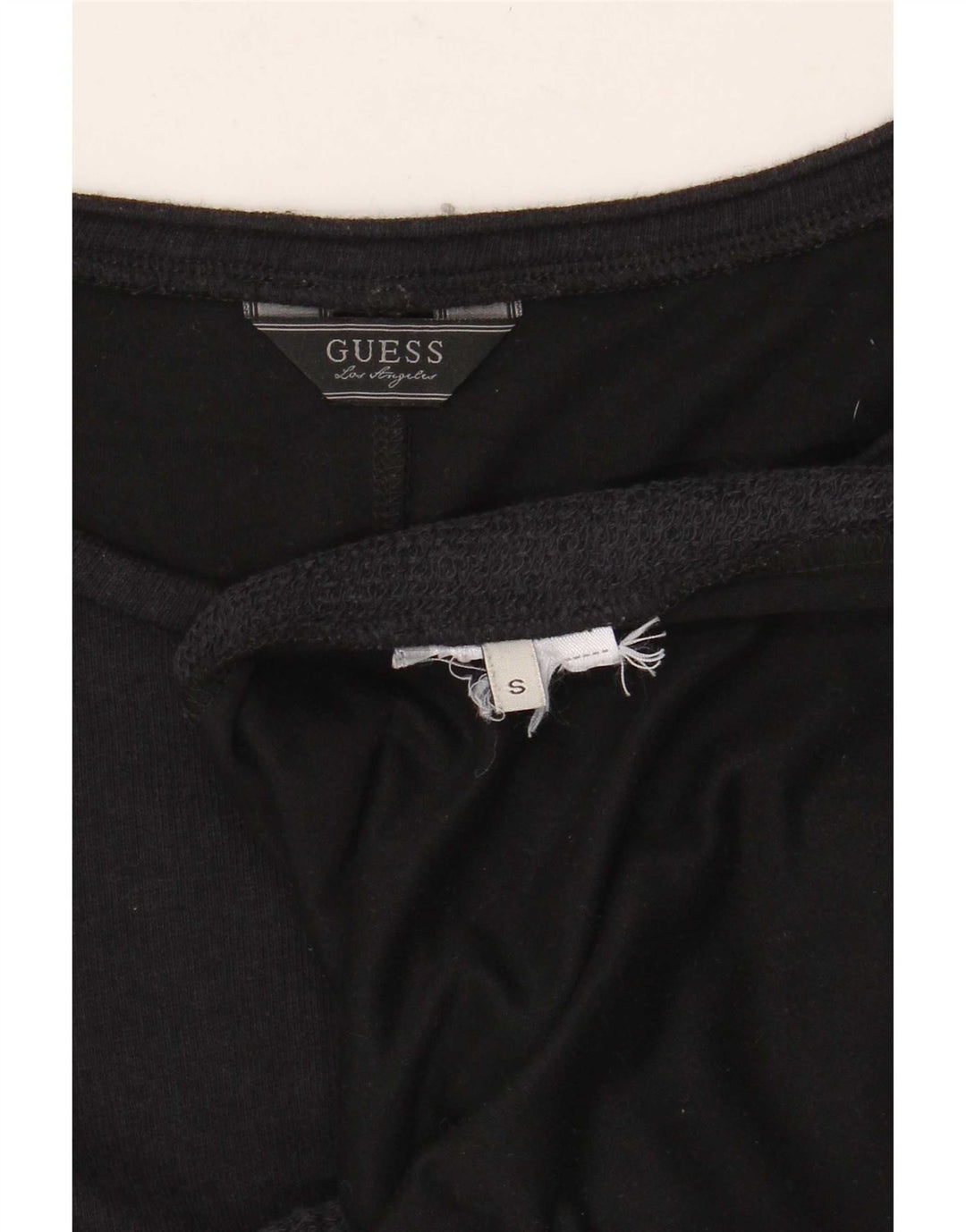 Guess Top supradimensionat pentru femei cu mânecă lungă UK 10 Small Black