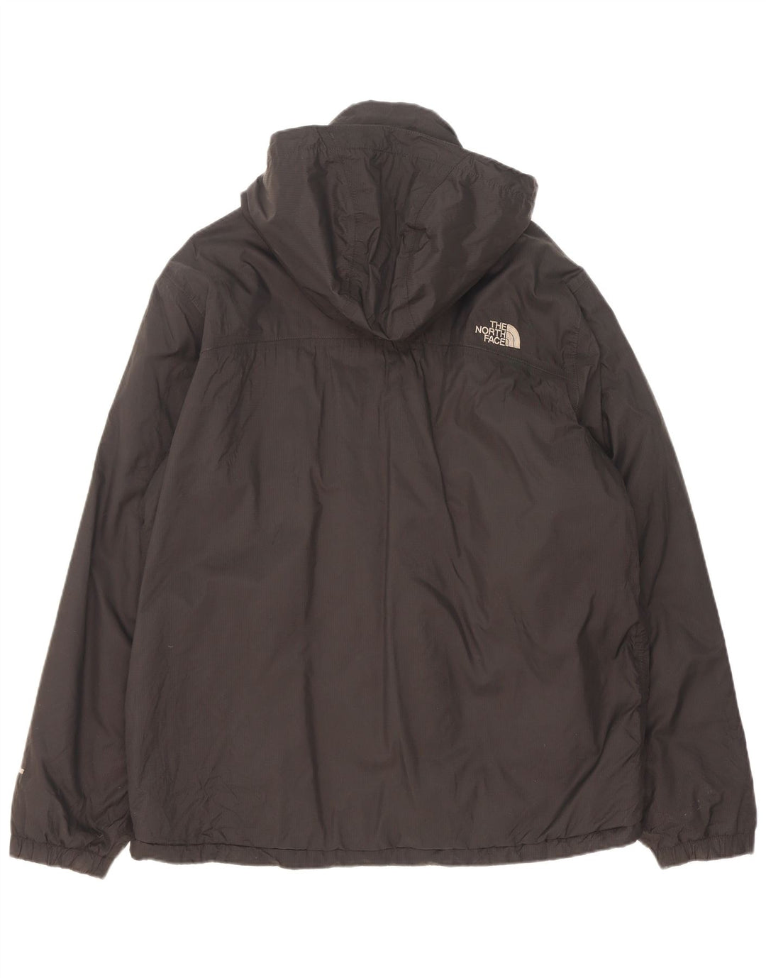 Jachetă Windbreaker pentru bărbați cu glugă The North Face UK 40 Poliamidă neagră mare