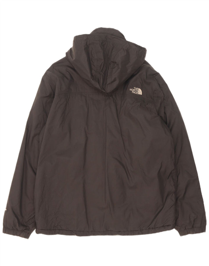 Jachetă Windbreaker pentru bărbați cu glugă The North Face UK 40 Poliamidă neagră mare