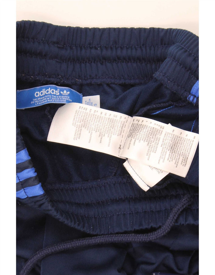 Pantaloni de trening Adidas pentru bărbați, poliester, albastru mic