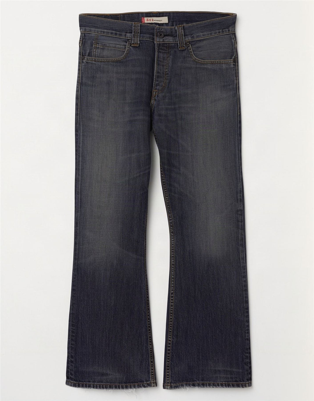 Blugi pentru bărbați Levi's 512 Bootcut W34 L32 Bumbac albastru