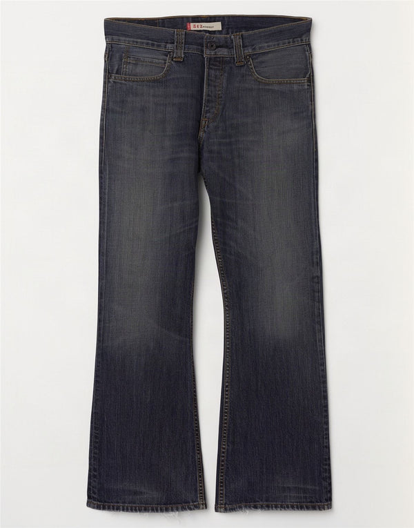 Blugi pentru bărbați Levi's 512 Bootcut W34 L32 Bumbac albastru