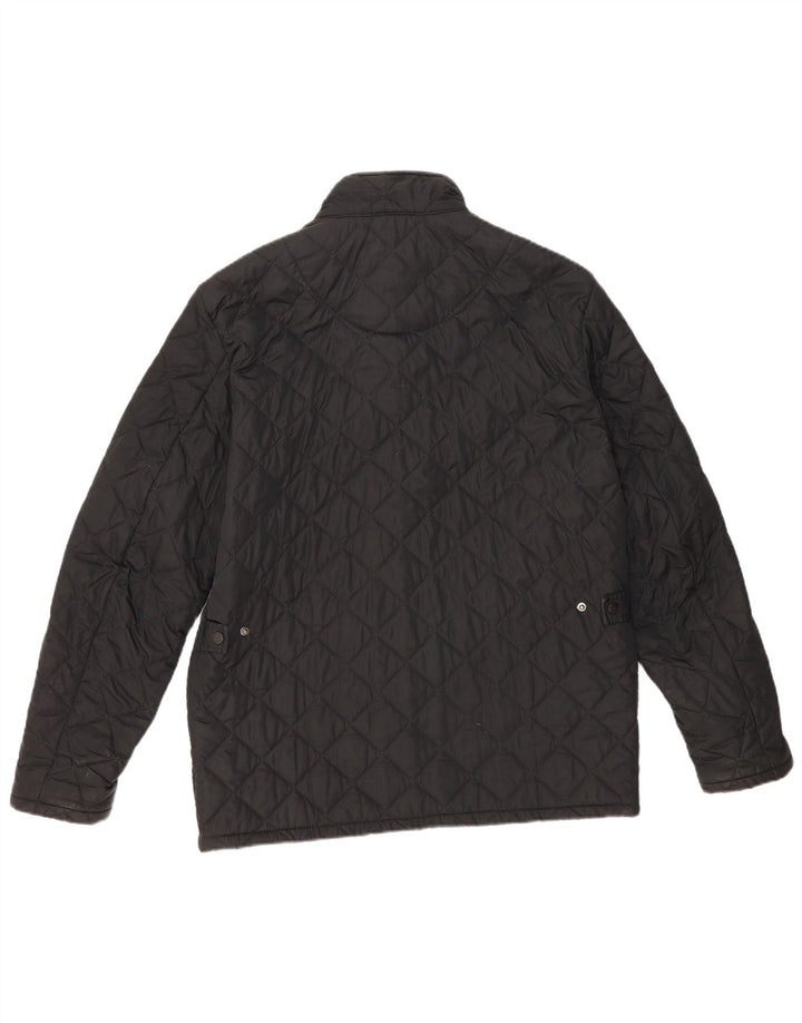 Jachetă matlasată pentru bărbați Barbour UK 40 Poliester negru mare