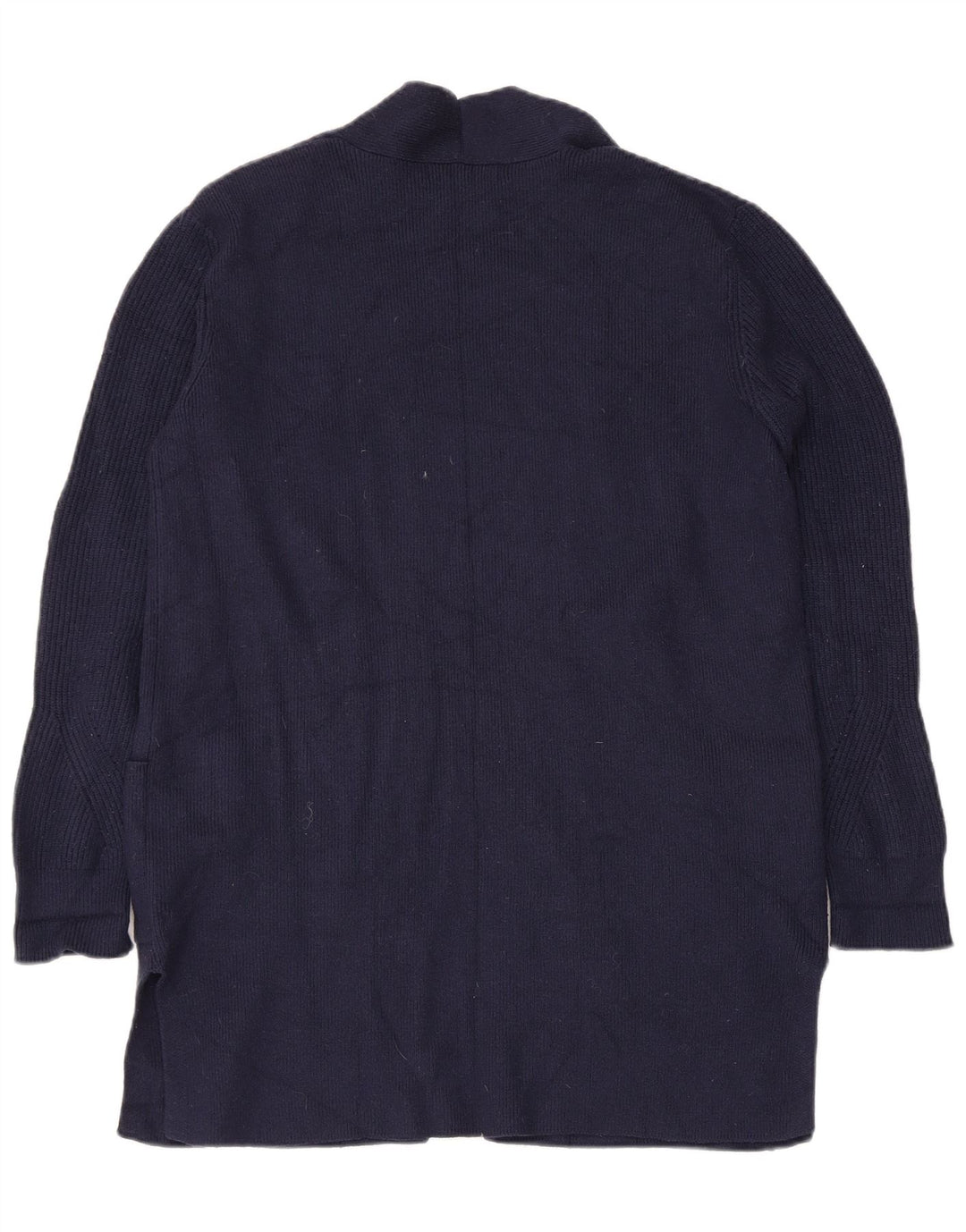 Pulover cardigan cu paragate pentru femei Marks & Spencer UK 12 Medium Bleumarin