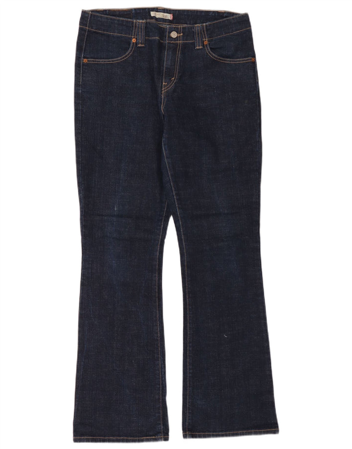 Blugi Levi's pentru femei 525 Bootcut US 10 Medium W32 L32 Bumbac bleumarin