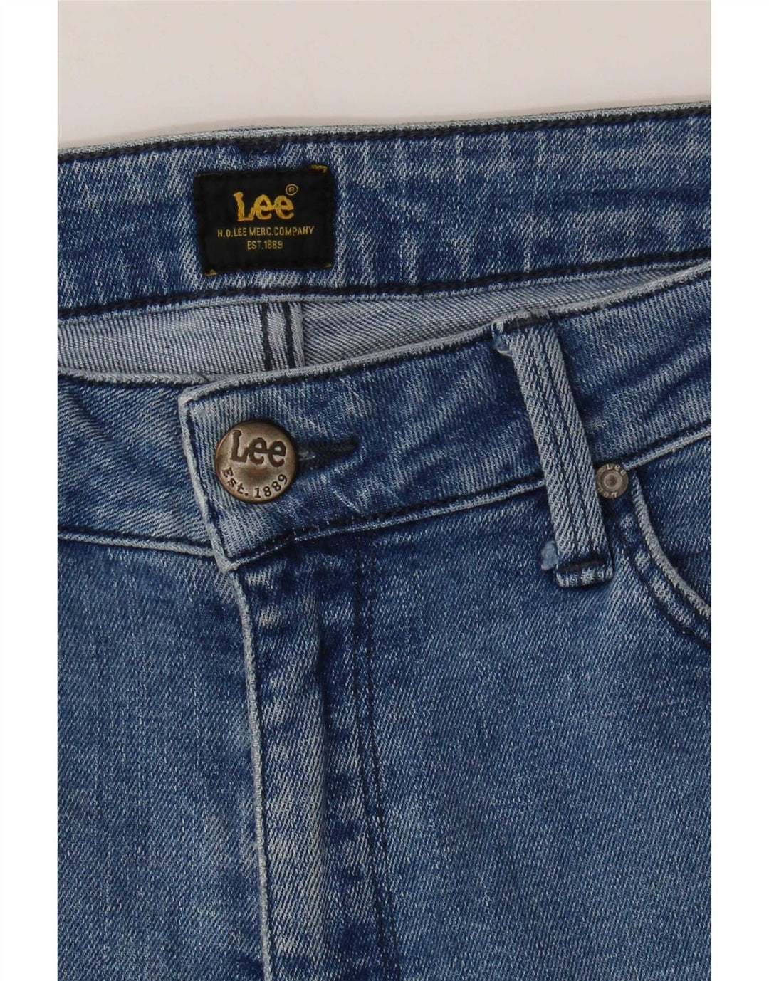 Blugi skinny pentru femei Lee W30 L28 albastru