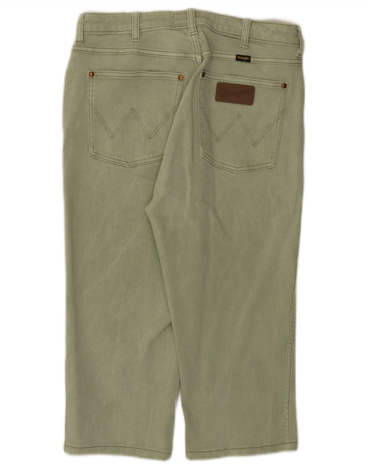 WRANGLER Pantaloni drepti casual pentru femei W30 L27 bumbac verde