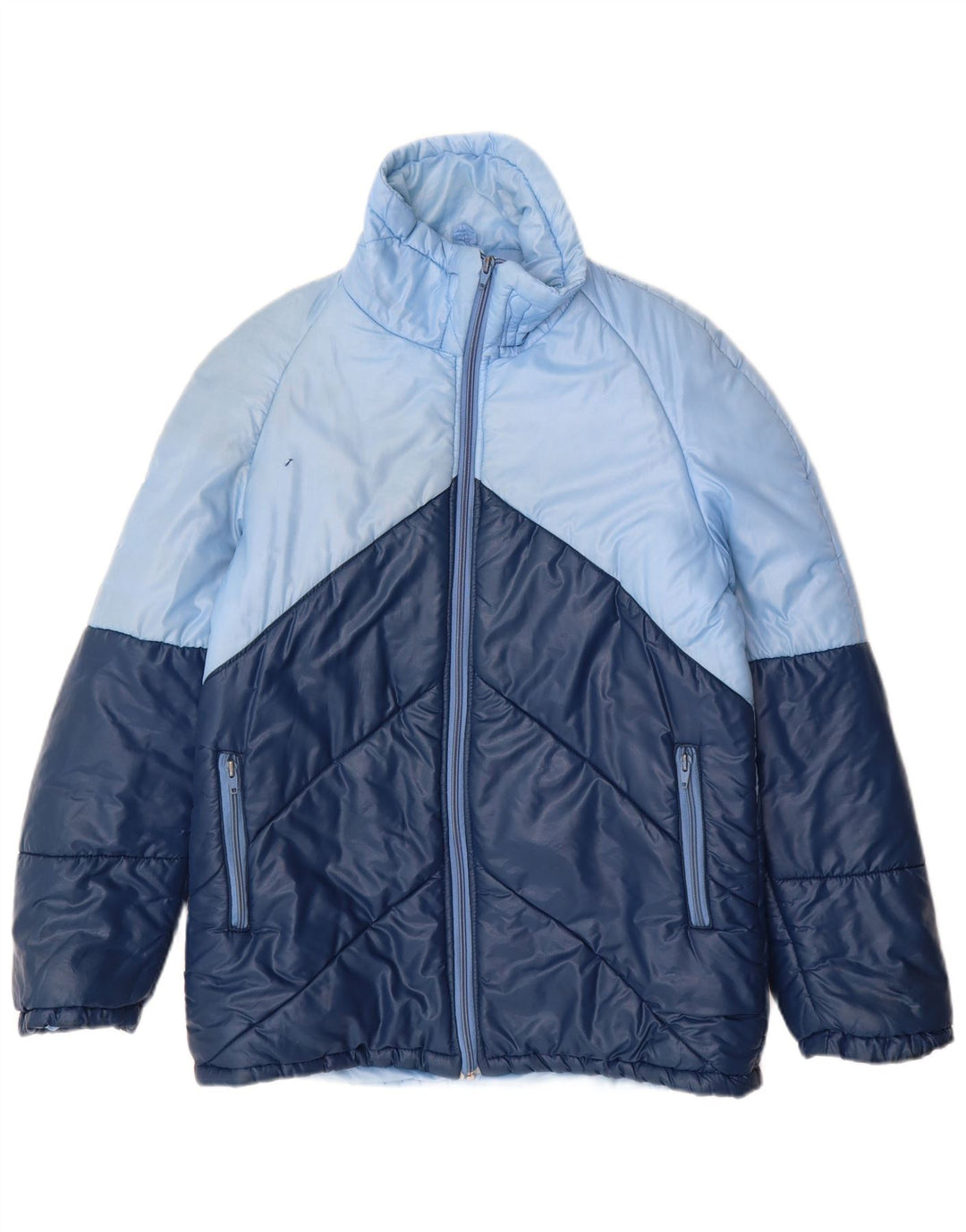 Jachetă căptușită pentru bărbați MARILENA UK 36 Small Blue Colorblock