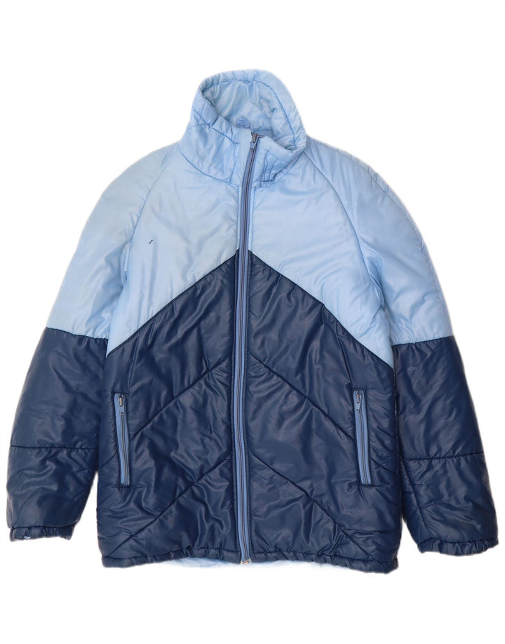 Jachetă căptușită pentru bărbați MARILENA UK 36 Small Blue Colorblock