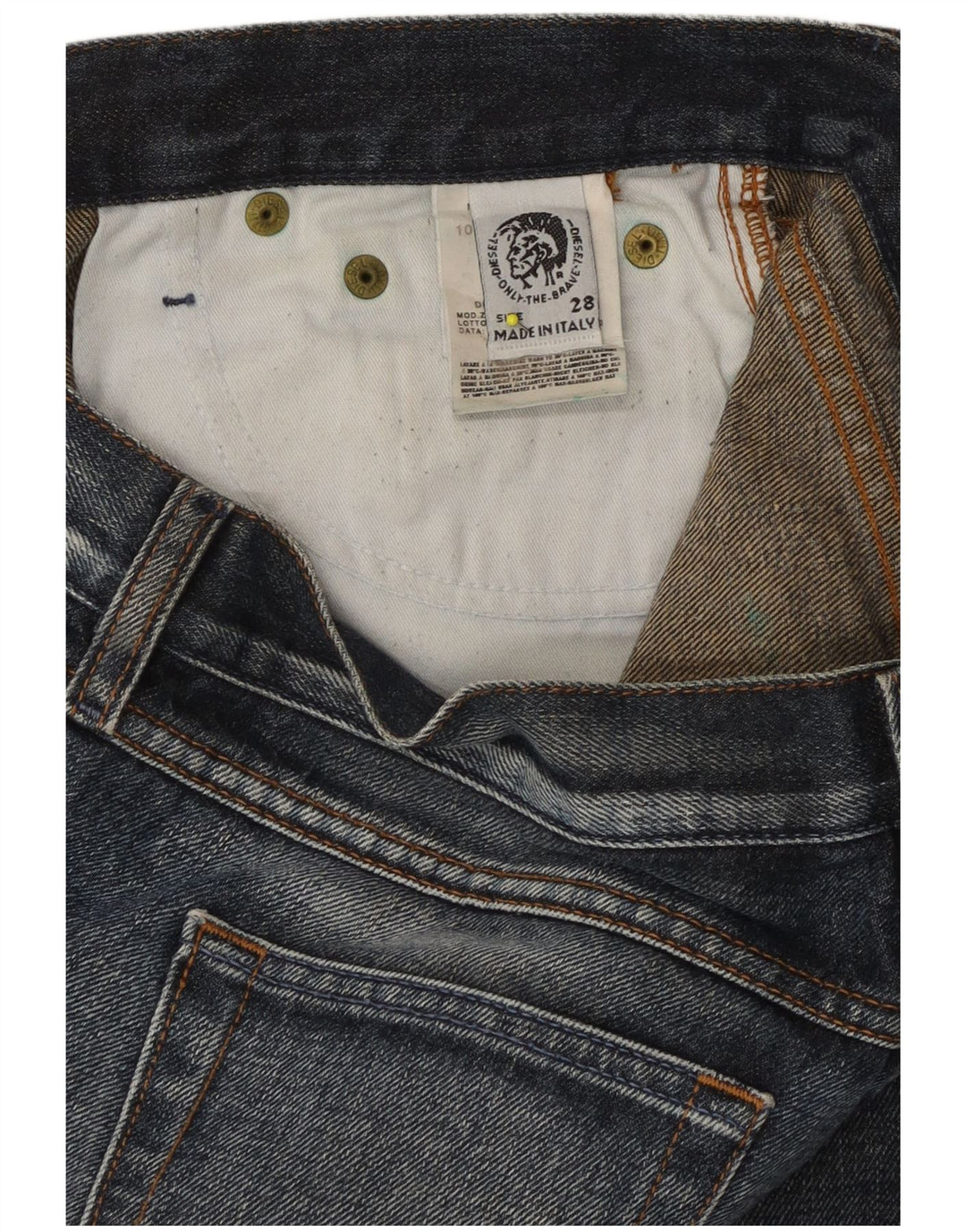 Blugi DIESEL pentru femei Bootcut W28 L31 Bumbac bleumarin
