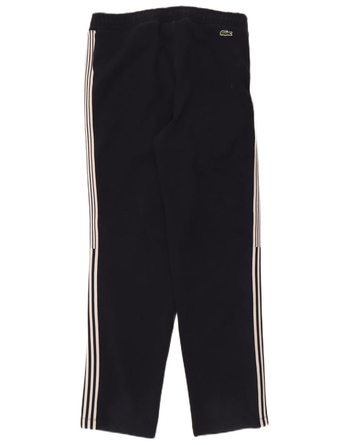 Pantaloni de trening Lacoste pentru bărbați, mărimea 3, bumbac, albastru bleumarin