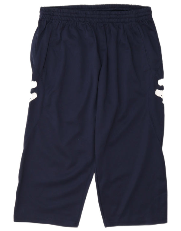 Pantaloni scurți sport Kappa pentru bărbați, cu grafică, XL, poliester bleumarin