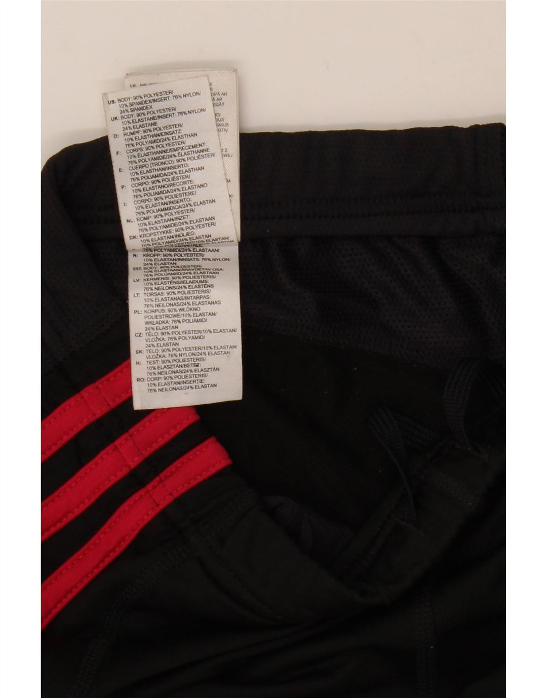 Leggings pentru femei Adidas UK 10 Poliester negru mic