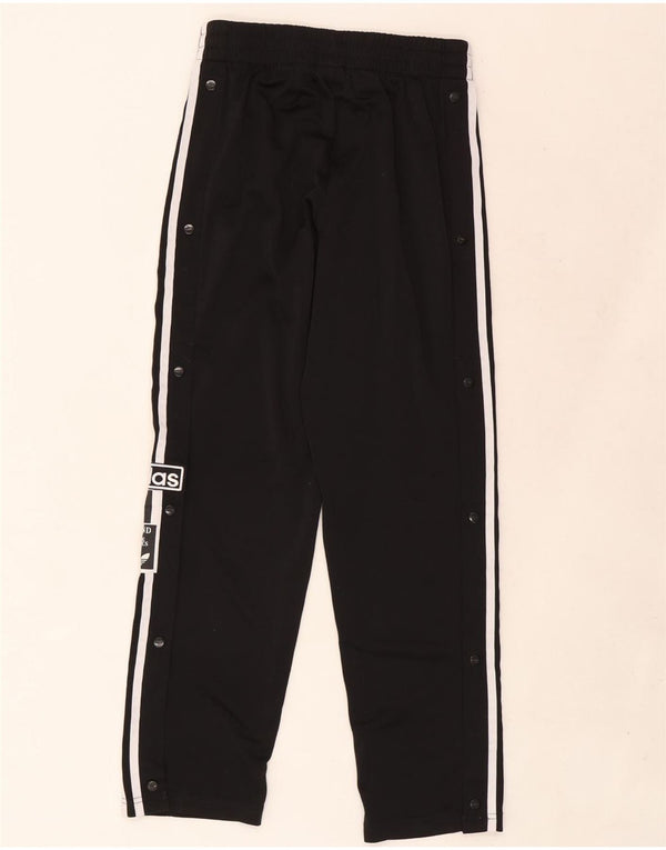 Pantaloni de trening cu grafic pentru băieți Adidas 14-15 ani poliester negru