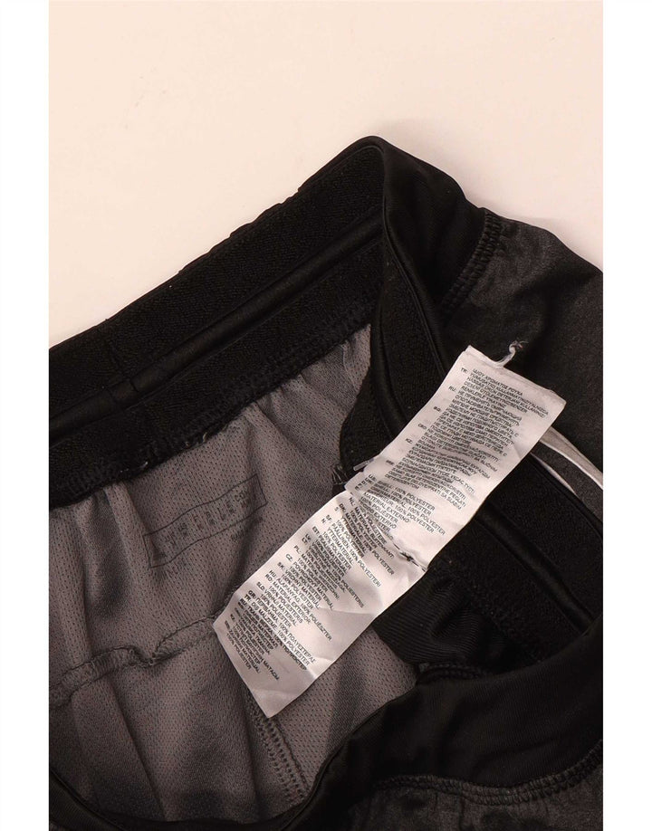Pantaloni scurți sport pentru bărbați Adidas, gri mediu, poliester color bloc