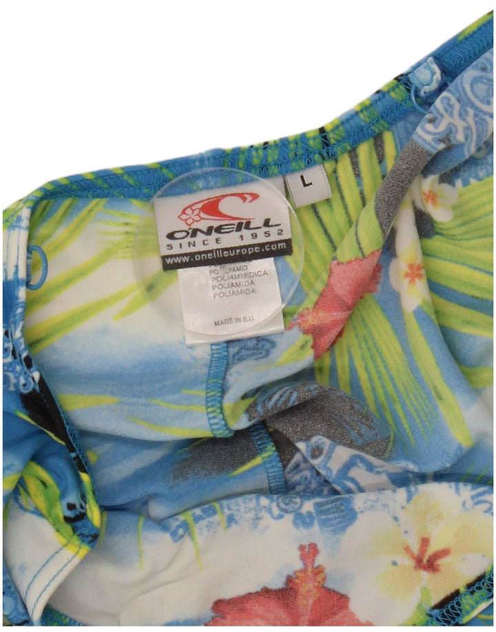 O'NEILL Rochie Halter pentru femei UK 14 Poliamidă florală multicoloră mare