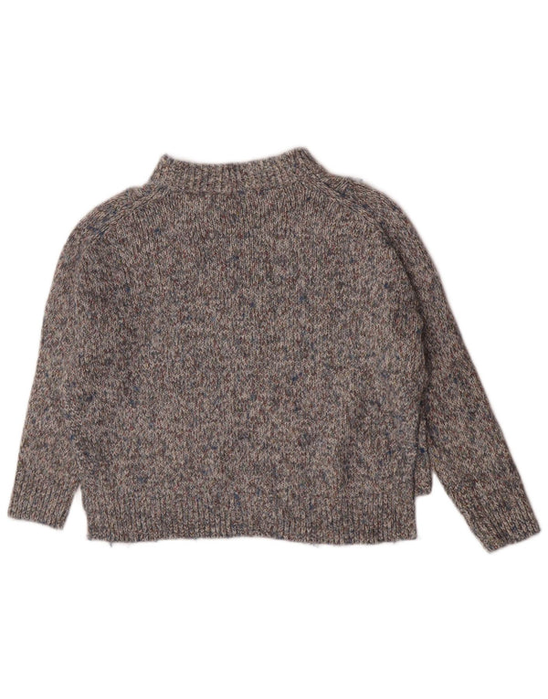 Pulover Cos pentru femei, cu decor relaxat, cu gâtul țestoasă, Marea Britanie 6 XS, gri pete