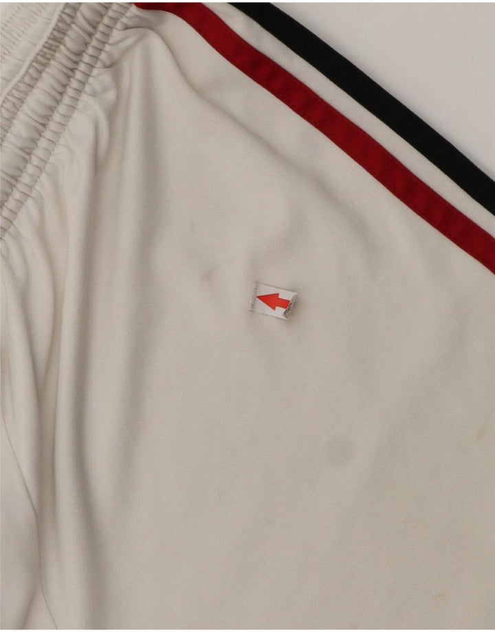 Pantaloni scurți sport Nike AC Milan pentru băieți 11-12 ani, alb, poliester