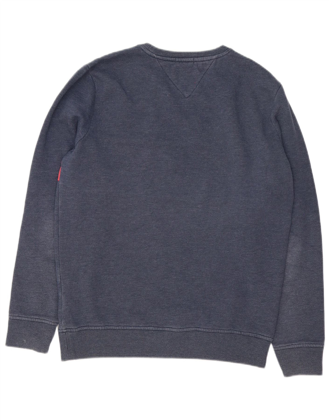 Hanorac grafic pentru bărbați Tommy Hilfiger Pulover mediu albastru bleumarin