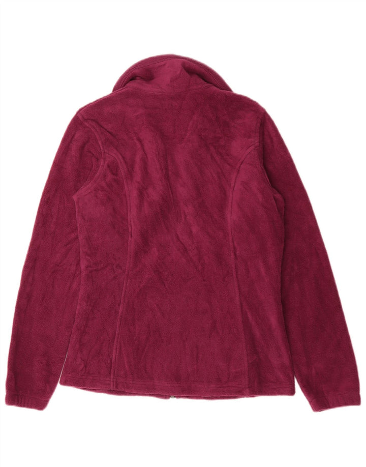 Jachetă fleece Columbia pentru femei UK 10 Small Burgundy Poliester