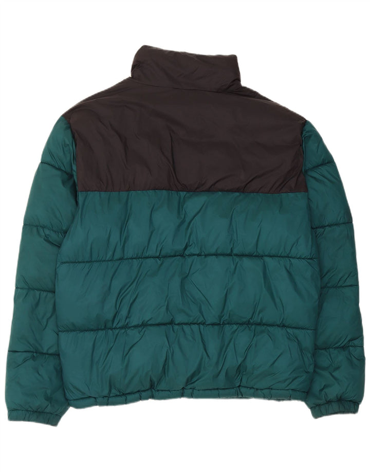 Jachetă căptușită pentru bărbați Ellesse UK 38 Medium Blue Colorblock Nylon