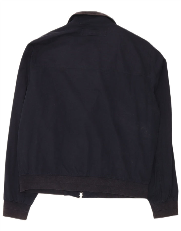 Gant Bomber Jacket pentru bărbați UK 38 Medium Bleumarin Poliester