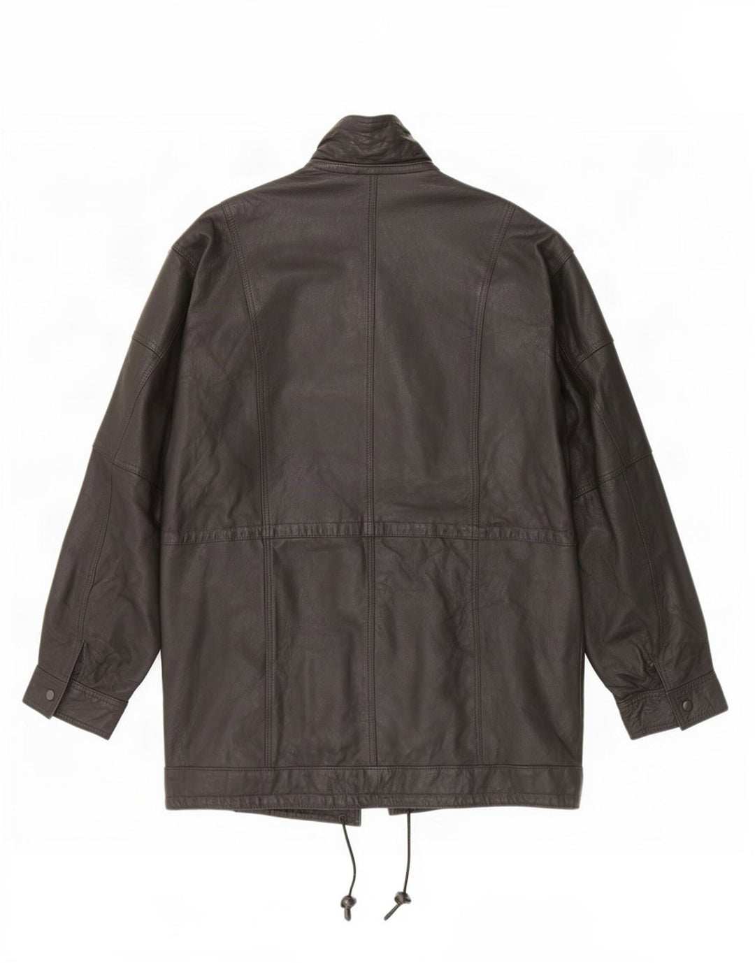 Jachetă din piele vintage pentru bărbați UK 42 XL neagră
