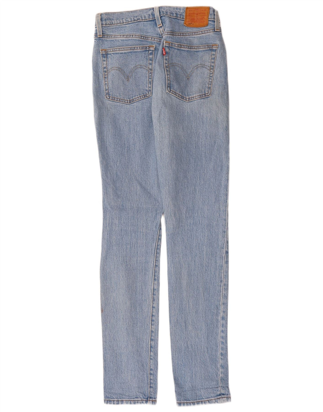 Blugi Levi's 501 Slim pentru femei W25 L32 Bumbac albastru