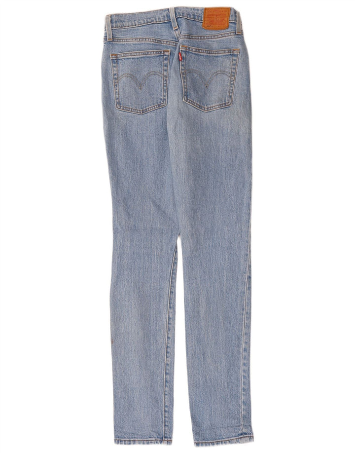 Blugi Levi's 501 Slim pentru femei W25 L32 Bumbac albastru