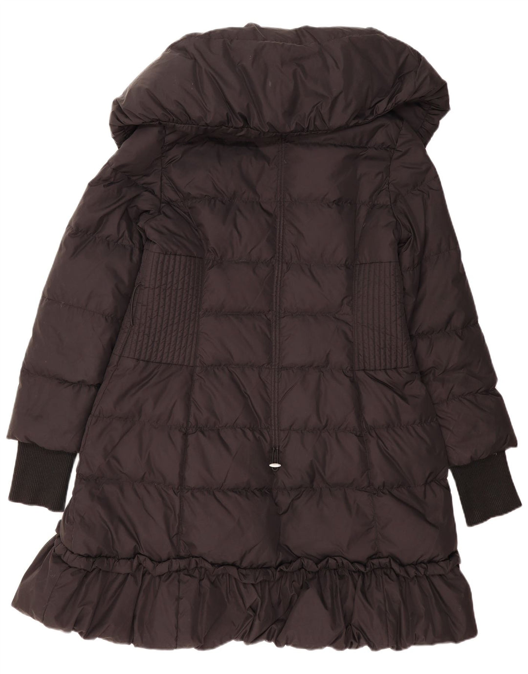 Palton căptușit pentru femei Karen Millen UK 14 Poliamidă neagră mare