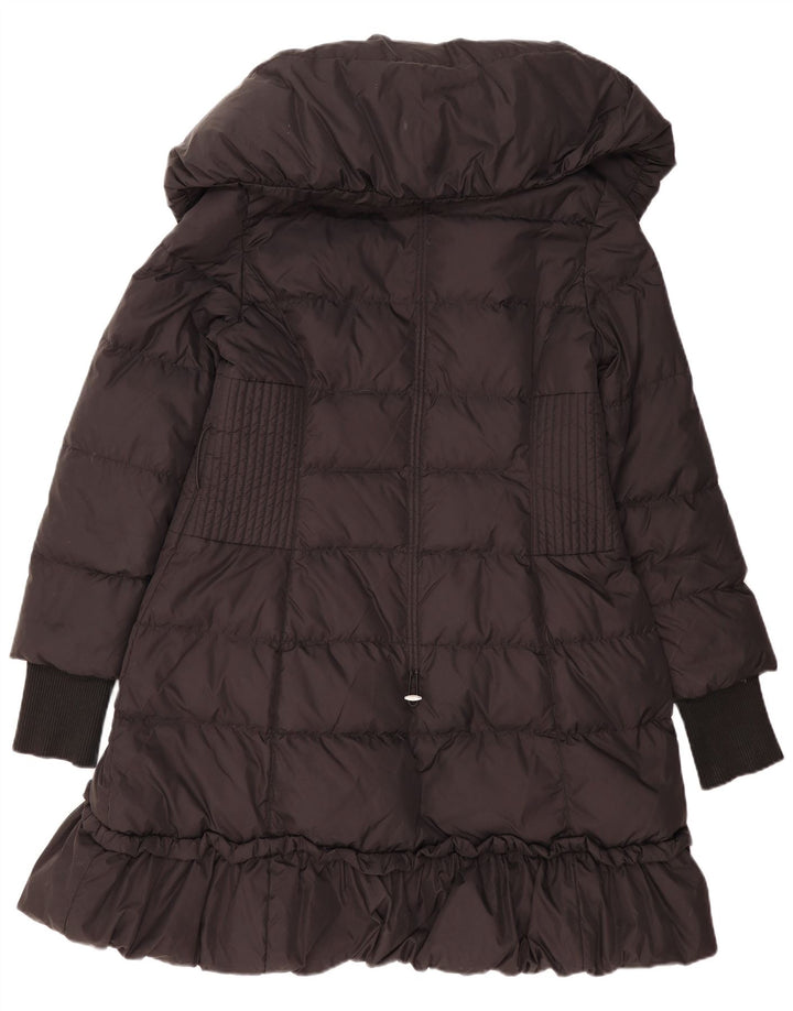 Palton căptușit pentru femei Karen Millen UK 14 Poliamidă neagră mare