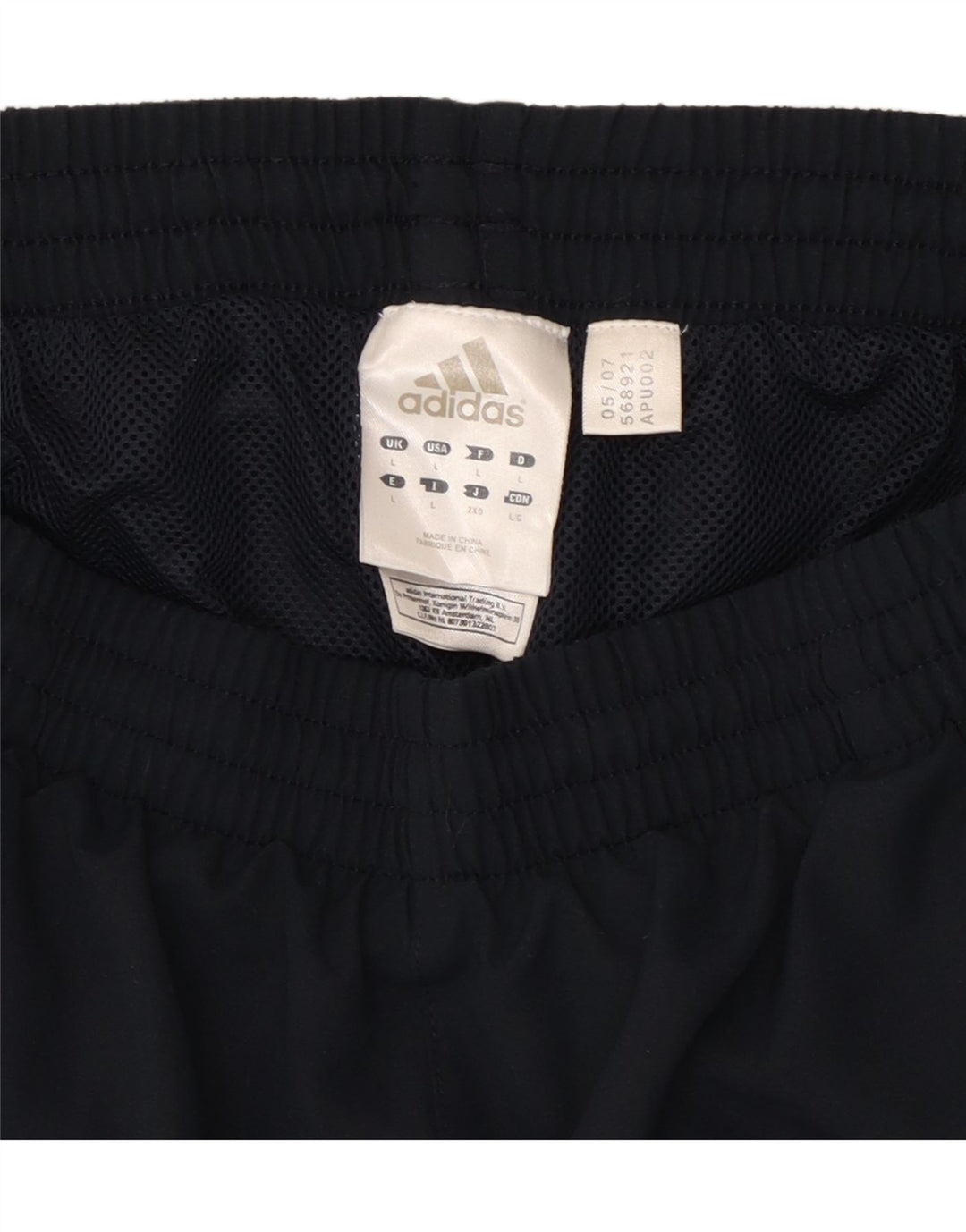 Pantaloni scurți sport ADIDAS pentru bărbați, mari, albastru, poliester