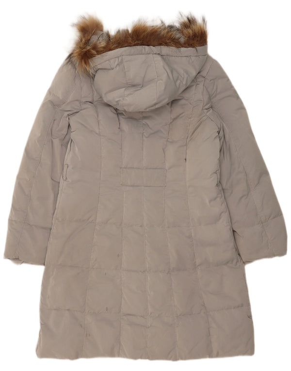 Palton căptușit cu glugă pentru femei Sergio Tacchini IT 48 XL poliester gri