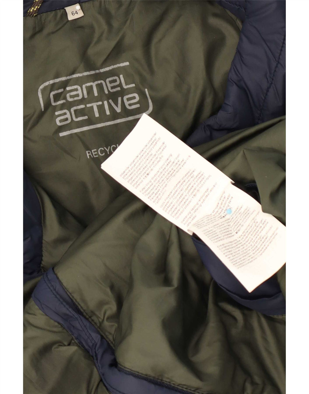 Jachetă căptușită pentru bărbați Camel Active UK 44 2XL bleumarin poliester