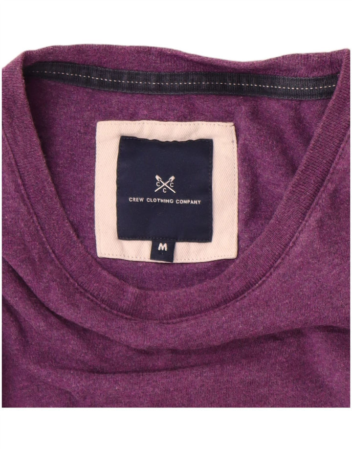 Crew Clothing Tricou pentru bărbați Top Medium Purple Bumbac