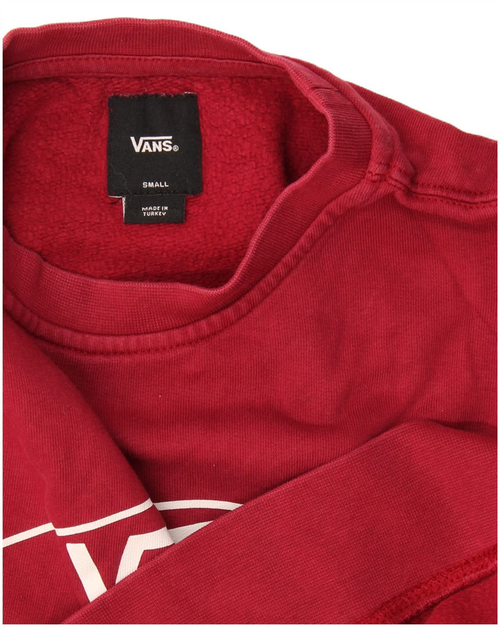 Hanorac grafic pentru bărbați Vans Jumper Mic Bordeaux