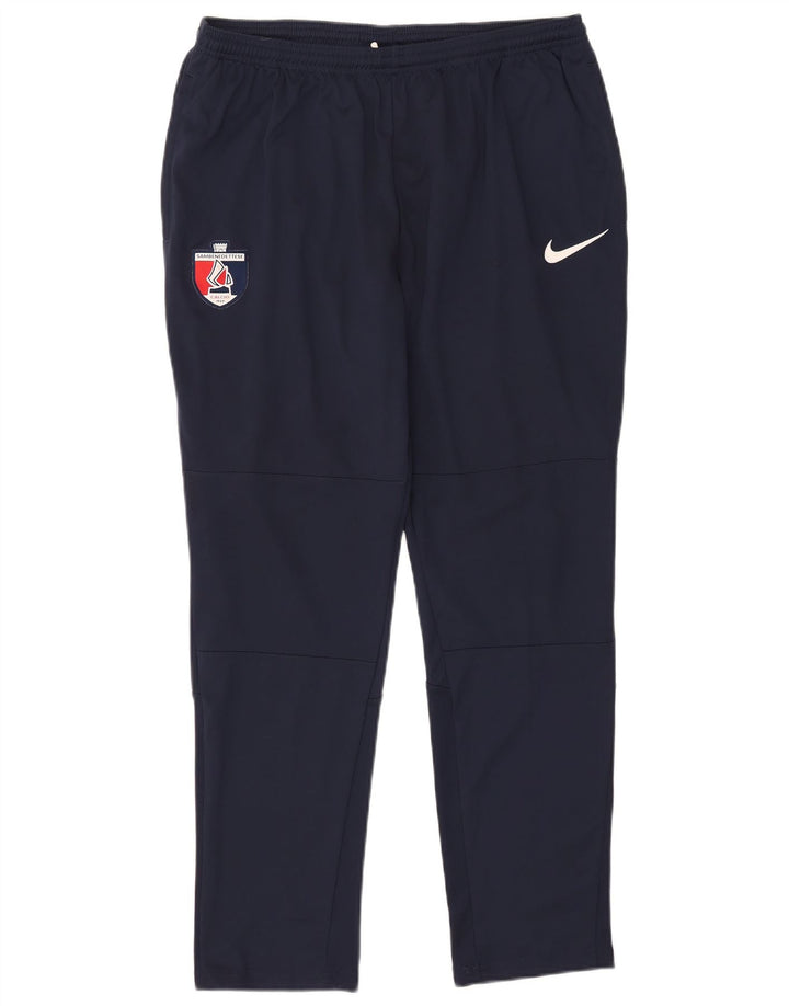 Pantaloni de trening Nike Dri Fit Graphic pentru bărbați XL poliester bleumarin