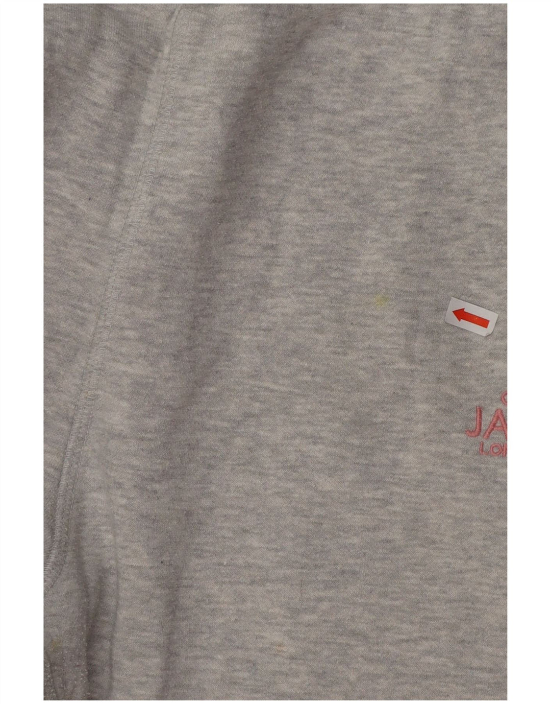 JACK WILLS Pantaloni de trening pentru femei Joggeri UK 14 Bumbac gri mediu