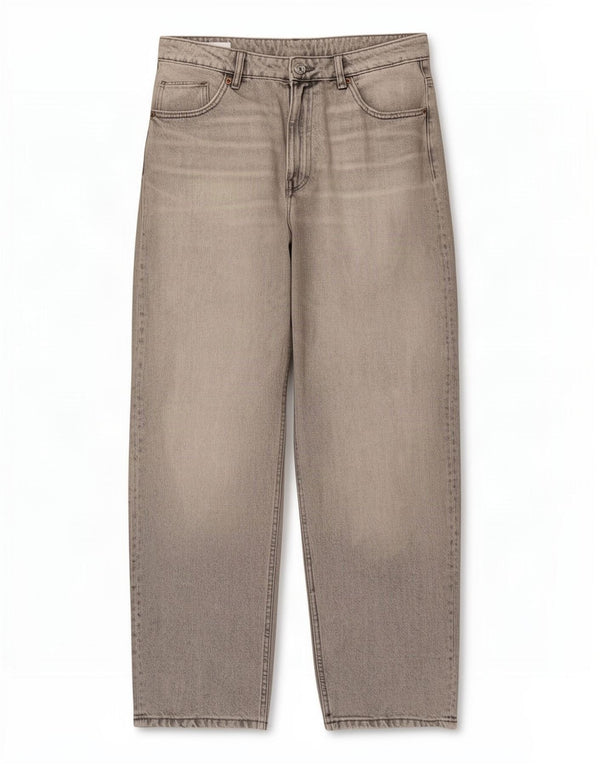 Blugi largi pentru femei cu talie înaltă Zara EU 40 Medium W30 L29 Bumbac gri