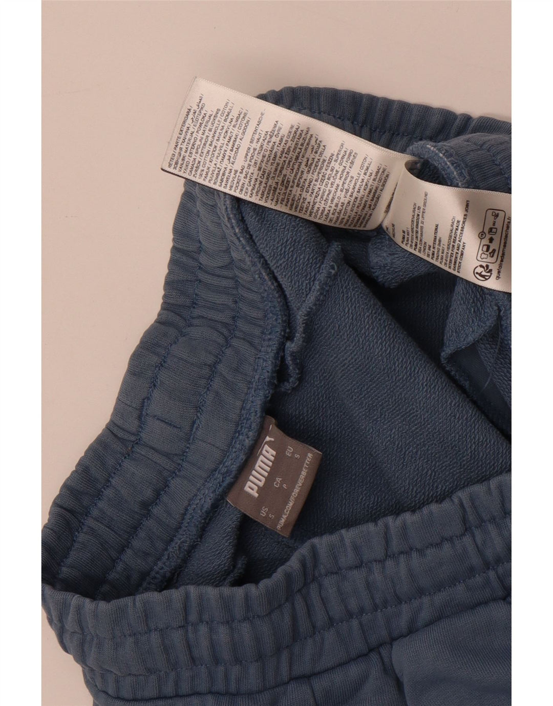 Pantaloni scurti sport Puma pentru bărbați, mici, albastru, bumbac