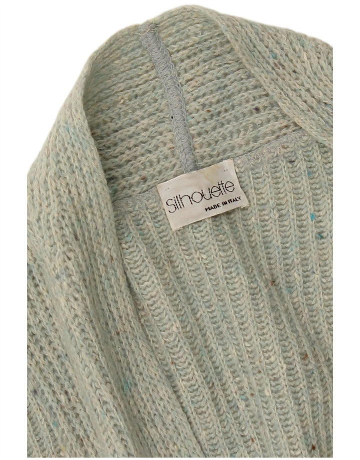 Pulover Cardigan Poncho pentru Damă Silhouette Mărime Unică Verde
