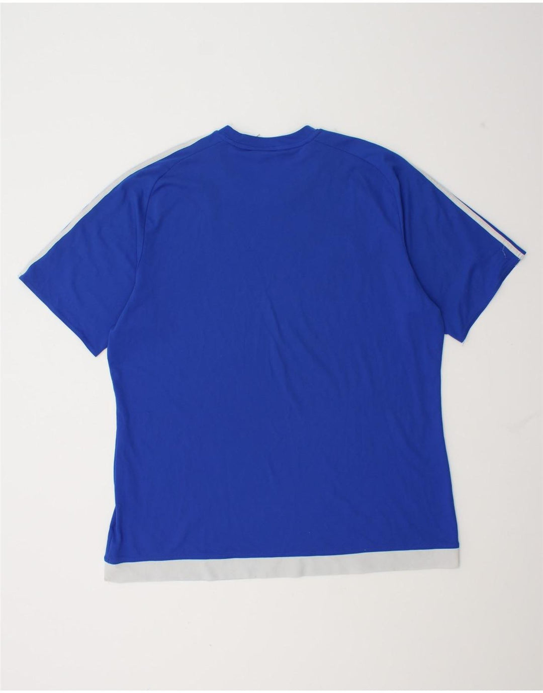 Tricou Adidas Climalite pentru bărbați Top XL, albastru, poliester color bloc