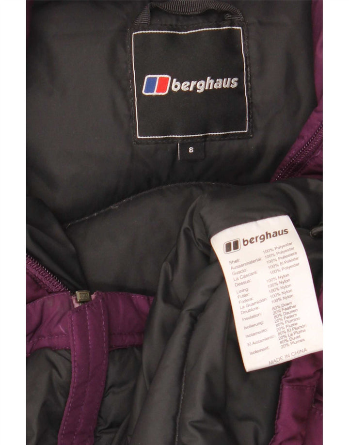 Jachetă căptușită pentru femei Berghaus UK 8 Poliester violet mic
