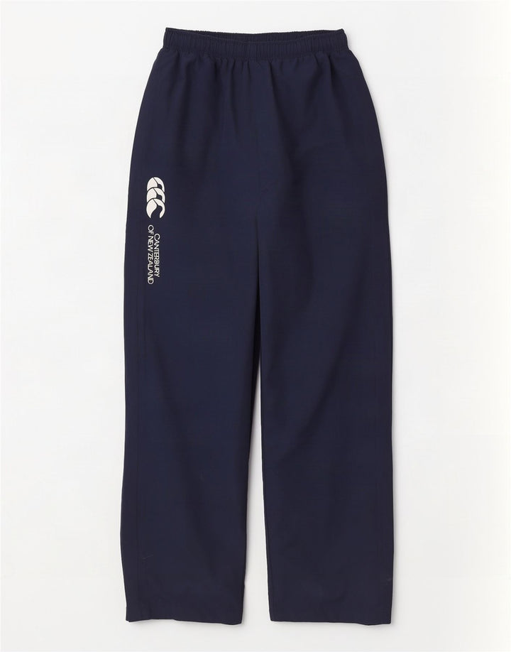 Pantaloni de trening grafic Canterbury pentru bărbați, poliester mediu albastru bleumarin