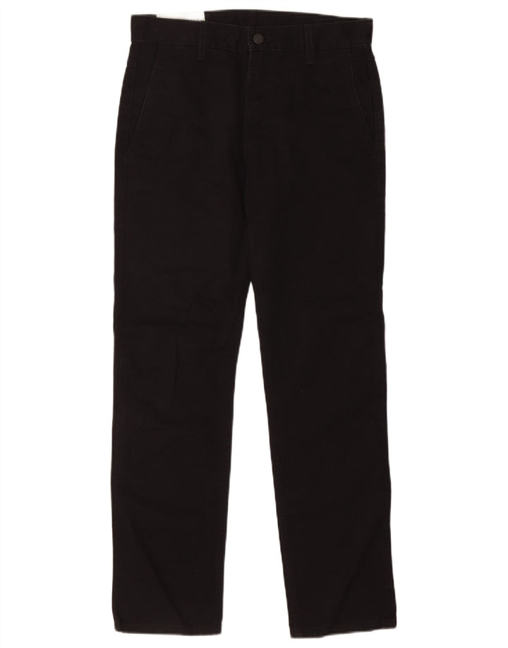 Pantaloni chino slim pentru bărbați Levi's W29 L30 bumbac negru